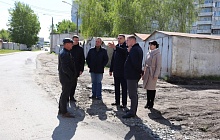 Депутаты гордумы обсудили восстановление благоустройства после земляных работ в Ленинском районе