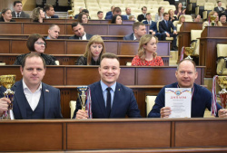 Барнаульские депутаты стали призерами спартакиады муниципальных служащих