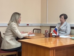 Председатель городской Думы Галина Буевич провела личный прием граждан