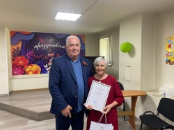 Активисты ТОС микрорайона «Центр» отметили 80-летие Победы праздничным концертом