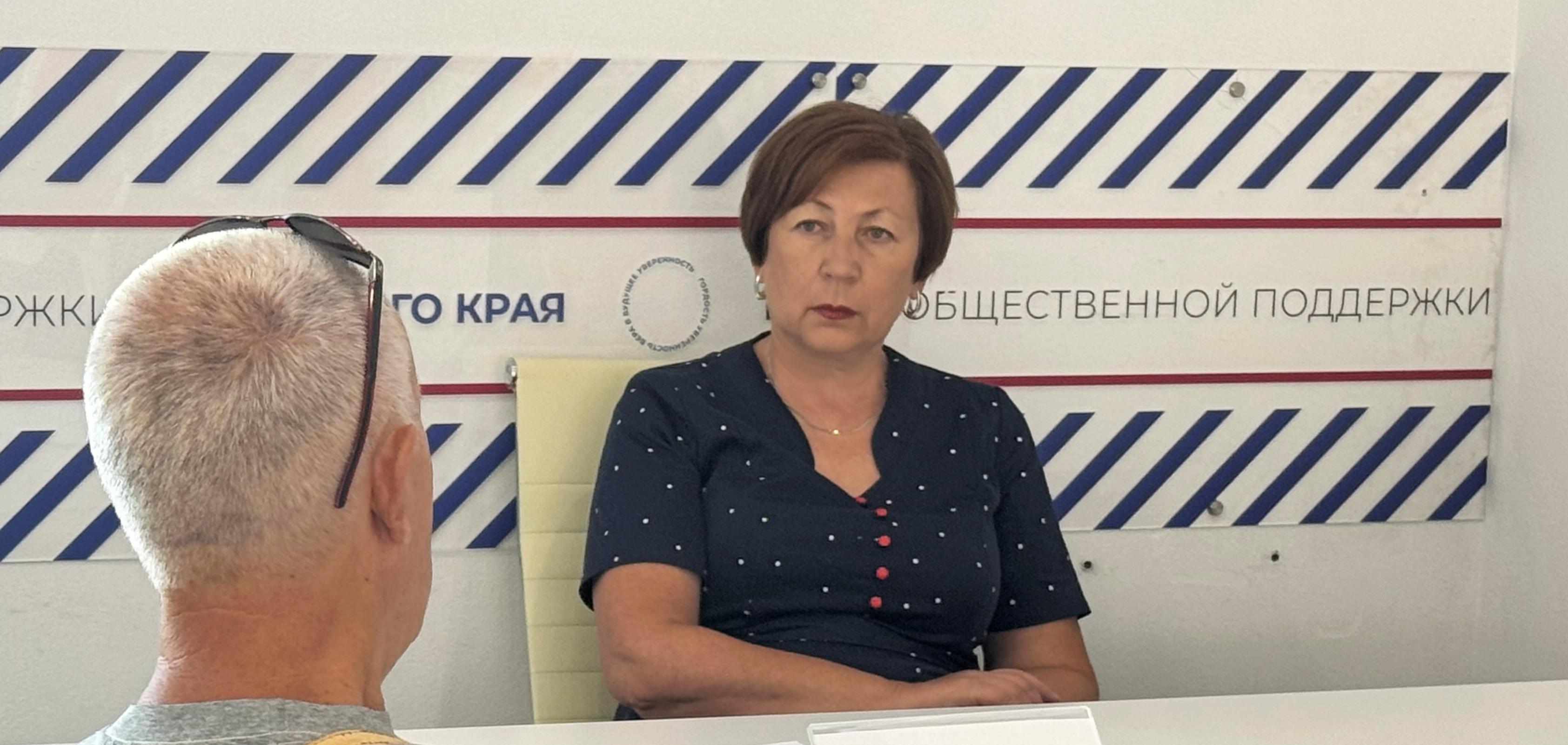 Комфорт горожан – в приоритете: Галина Буевич провела личный прием жителей Барнаула