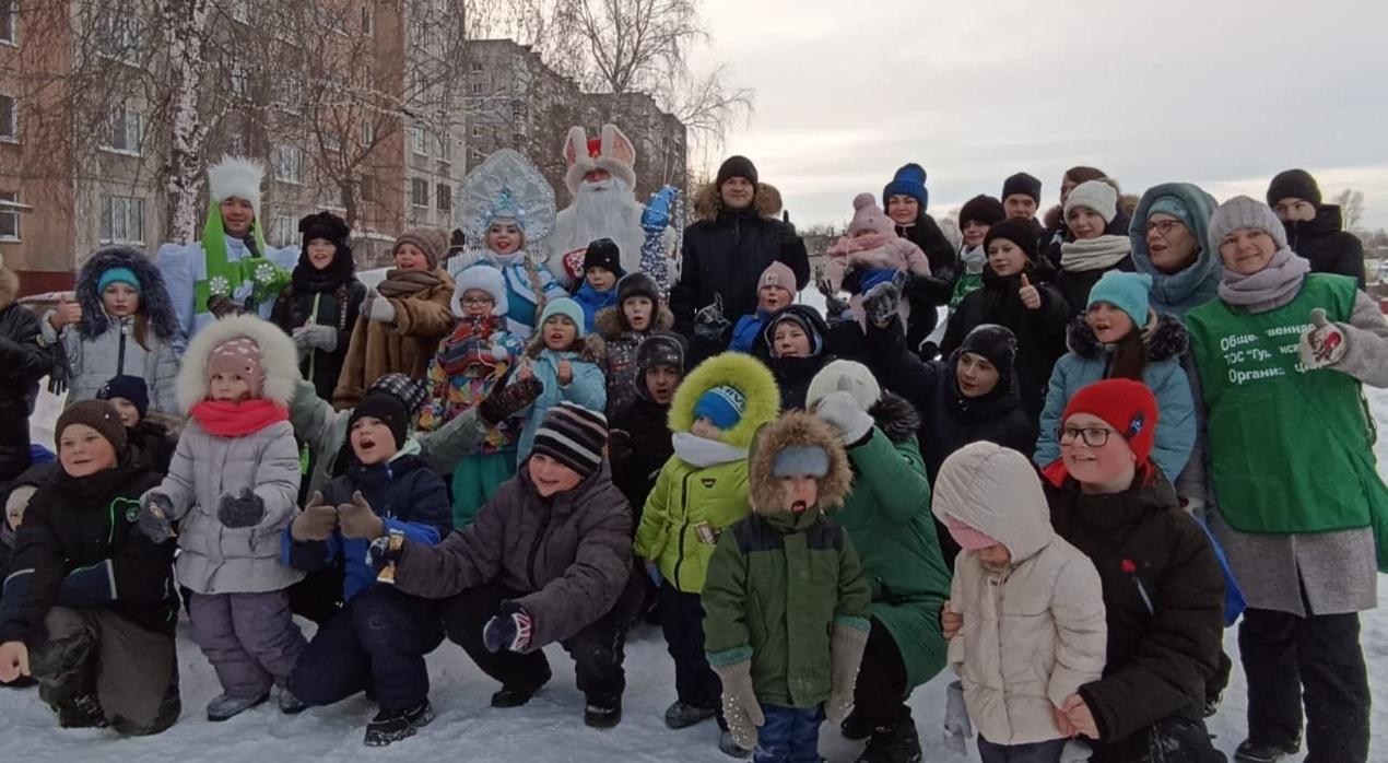 Депутаты БГД организовали детские новогодние праздники