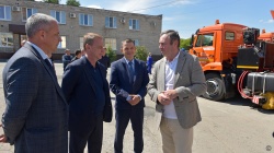 Автопарк МБУ «Автодорстрой» города Барнаула пополнился новой техникой