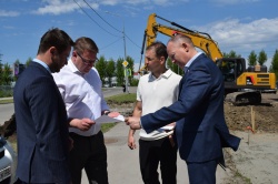 Депутаты Барнаульской городской Думы контролируют ход благоустройства Индустриального района