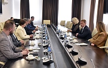 Руководители думских фракций обсудили с главой города Вячеславом Франком актуальные для Барнаула темы