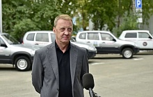 В День города из Барнаула отправили партию автомобилей в зону СВО и новые российские регионы