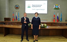 В краевой столице торжественно открыли обновленную Доску Почета «Слава и гордость Барнаула»