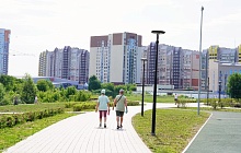 В Барнауле продолжается благоустройство общественного пространства по улице Шумакова